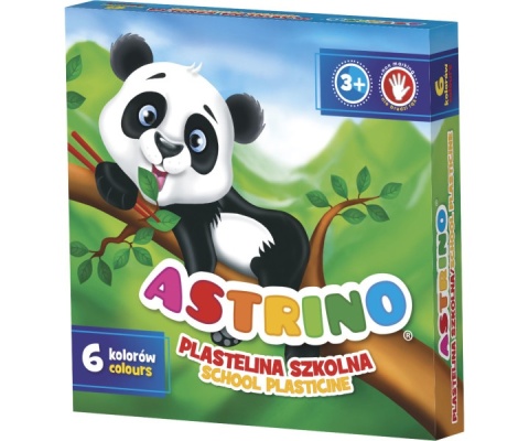 ASTRA-095745 PLASTELINA 6 kol. ASTRINO