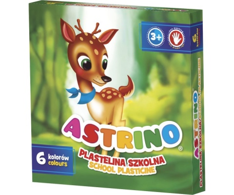 ASTRA-095745 PLASTELINA 6 kol. ASTRINO
