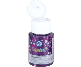 ASTRA-132300 KLEJ BROKATOWY CONFETTI 40 ml. a'12