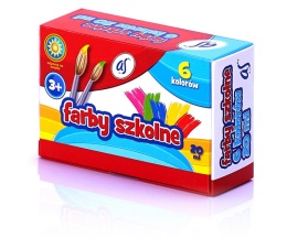 ASTRA-240012 FARBY SZKOLNE AS 6 kol. 20 ml.