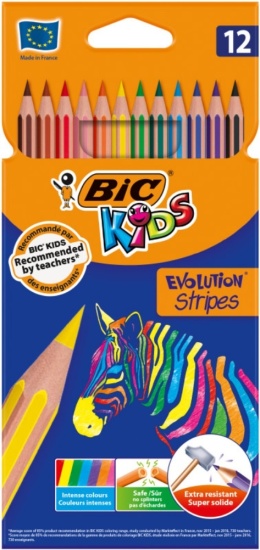 BIC-KREDKI EVOLUTION STRIPES a'12