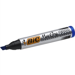 BIC-MARKER PERMANENTNY ECO ŚCIĘTY NIEBIESKI a'12