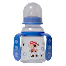 D.B 151 BUTELKA PLAST. 125 ml. z dekoracją B151