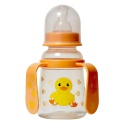D.B 151 BUTELKA PLAST. 125 ml. z dekoracją B151