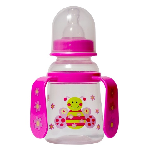 D.B 151 BUTELKA PLAST. 125 ml. z dekoracją B151