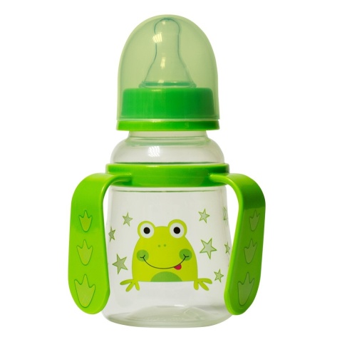 D.B 151 BUTELKA PLAST. 125 ml. z dekoracją B151