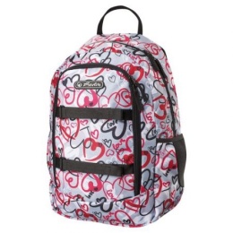 HERLITZ-PLECAK MŁODZIEŻOWY SKATER STYLE HEARTS