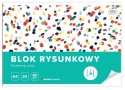 I.BLOK RYSUNKOWY A4 20 KARTEK BIAŁY
