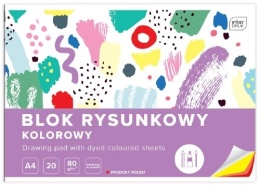 I.BLOK RYSUNKOWY A4 20 KARTEK KOLOR