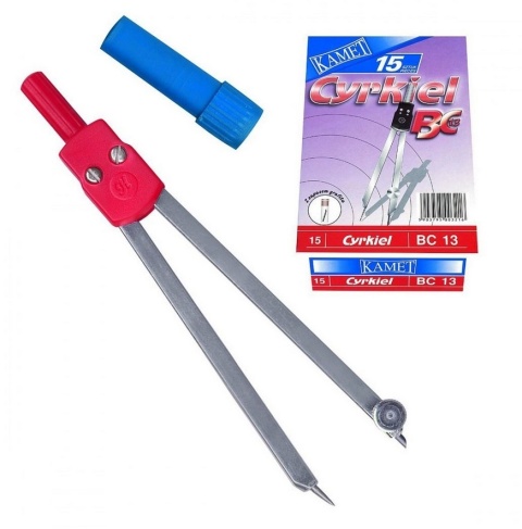 KAMET-CYRKIEL BC13 + ZAPAS GRAFITU 052410