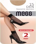 MEGG-SKARPETKI DAMSKIE LYCRA 15 den. a'2