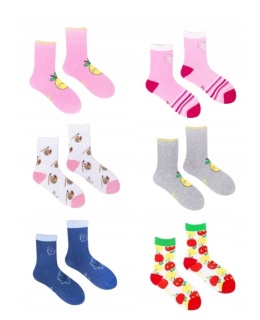 SC-SK-06b SKARPETY JAZZY GIRL EUR 27-30