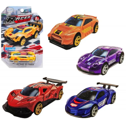 AUTO SAMOCHÓD METALOWE RESORAK 5 WZORÓW 7 cm. AUTO SAMOCHÓD METALOWE RESORAK 5 WZORÓW 7 cm.