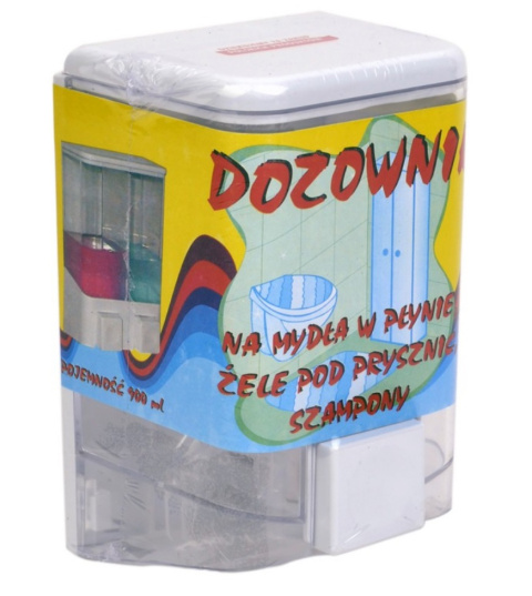 DOZOWNIK DO MYDŁA ŻELU SZAMPONU 600 ml. , AGD DOZOWNIK DO MYDŁA ŻELU SZAMPONU 600 ml. , AGD