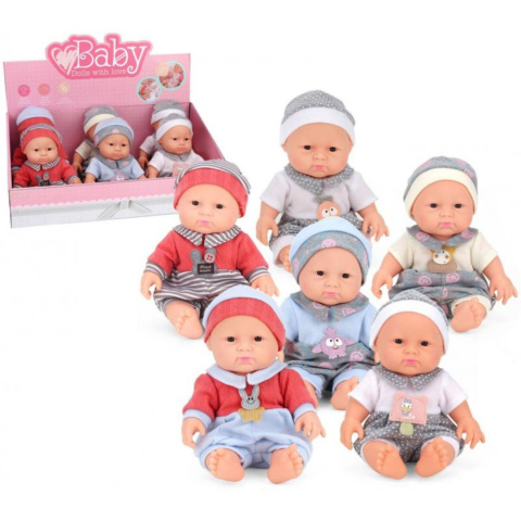 LALKA BOBAS W UBRANKU 23 cm. LALKA BOBAS W UBRANKU 23 cm.