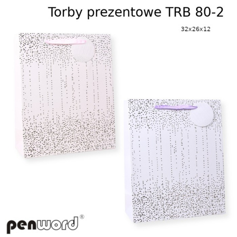 TORBA PREZENTOWA TRB 80-2 32x26x12 cm. MIX TORBA PREZENTOWA TRB 80-2 32x26x12 cm. MIX
