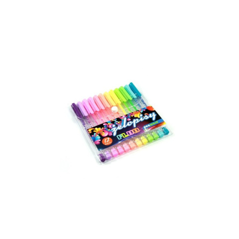 ZESTAW 12 SZTUK DŁUGOPISÓW / ŻELOPIS FLUO PREMIUM 2012-12 MIX KOLOR ZESTAW 12 SZTUK DŁUGOPISÓW / ŻELOPIS FLUO PREMIUM 2012-12 MIX KOLOR
