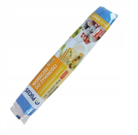 059907 WORECZKI NIEBIESKIE-LDPE 20*30 30szt+5grati