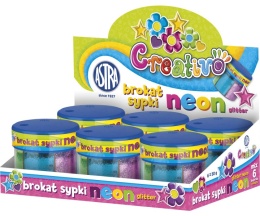 ASTRA-079325 BROKAT SYPKI 6x50 g. MIX NEON
