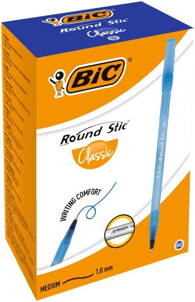 BIC-DŁUGOPIS ROUND ST.SIMP.NIEBIESKI