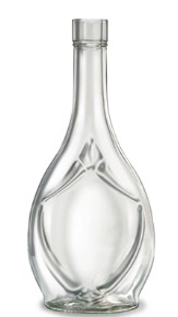BUTELKA 500 ml. IKONA Z KORKIEM a'3 / a'30