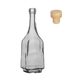 BUTELKA 700 ml. GRAFIN Z KORKIEM a'4 / a'16