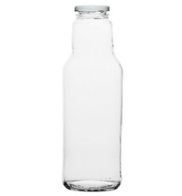 BUTELKA 700 ml. SOK KUBUŚ Z NAKRĘTKĄ FI 43 a'8