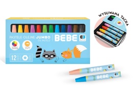 I.PASTELE OLEJNE 12 KOL. KIDS PASTEL BBI