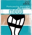 MEGG-POŃCZOCHY DO PASKA ELASTIL 20 den.