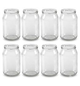 Słoiki na Przetwory Miód 900ml fi 82 8 szt TO-900