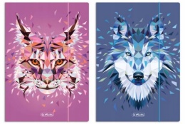 HERLITZ-0495 TECZKA A4 WILD ANIMALS