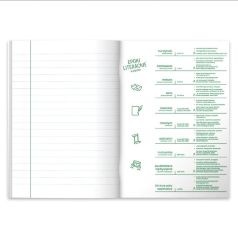 HERLITZ-500004 ZESZYT A5 60 L ECO PP J.POLSKI FSC