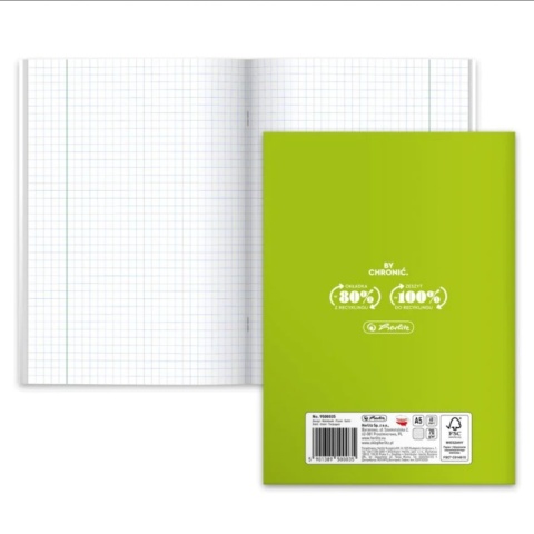 HERLITZ-500035 ZESZYT A5 60 KR ECO PP - HISTORIA