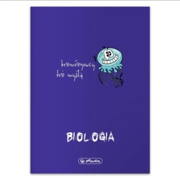 HERLITZ-500059 ZESZYT A5 60 KR ECO PP - BIOLOGIA