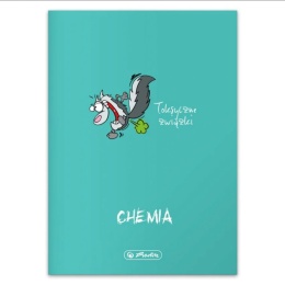 HERLITZ-500073 ZESZYT A5 60 KR ECO PP - CHEMIA