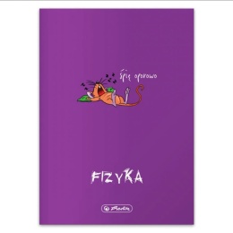 HERLITZ-500080 ZESZYT A5 KR ECO PP - FIZYKA