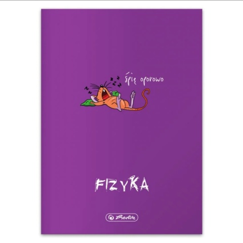 HERLITZ-500080 ZESZYT A5 KR ECO PP - FIZYKA