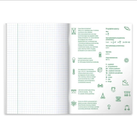 HERLITZ-500080 ZESZYT A5 KR ECO PP - FIZYKA