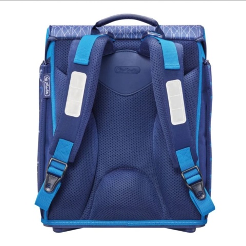 HERLITZ-558981 TORNISTER MIDI BLUE DINO