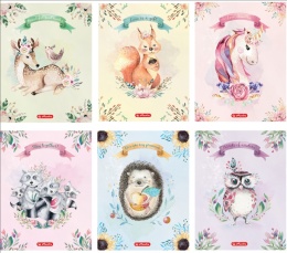 HERLITZ-575507 ZESZYT 32 A5LP FAIRY ANIMALS