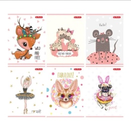 HERLITZ-577136 ZESZYT 32 A5LP CUTE