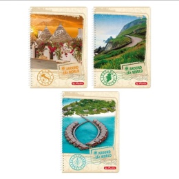 HERLITZ-580747 BRULION S.70 A4 KR AROUND THE WORLD