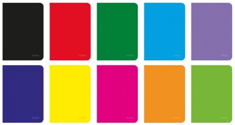 HERLITZ-581096 ZESZYT 96 A5L RAINBOW