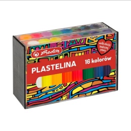 HERLITZ-587340 PLASTELINA 16 kol. WOŚP
