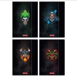HERLITZ-TECZKA RYS. A4 Z GUMKĄ GAME AVATARS