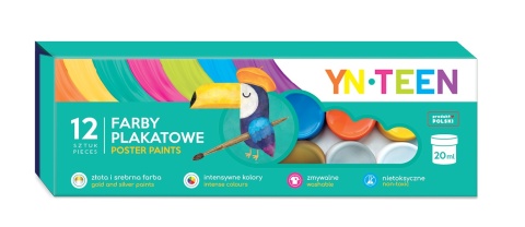I.FARBY PLAKATOWE 12x20 ml.