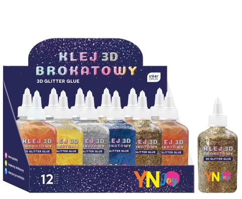 I.KLEJ BROKATOWY DEKORACYJNY 40 g. 3D a'12