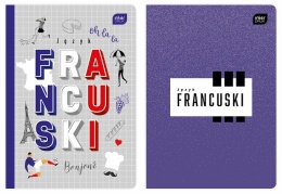 I.ZESZYT A5 60 KARTEK # J. FRANCUSKI 70 g.
