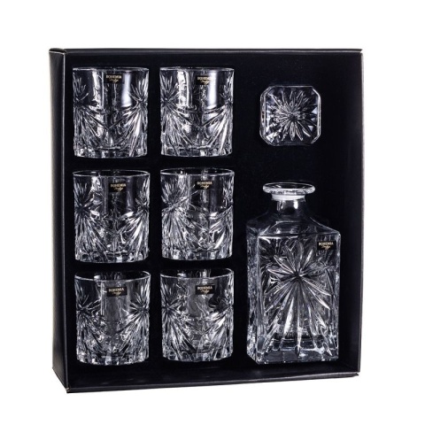 802411 ZESTAW DO WHISKY FIORE 1+6 PRESTIGE