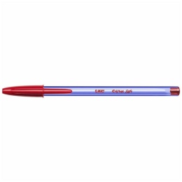 BIC-DŁUGOPIS CRISTAL SOFT CZERWONY